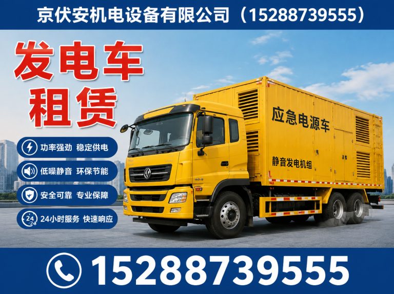 咸阳柴油发电机组出租展示图